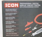 New Icon Pro Digital Display Circuit Light Tester With Interchangeable Shanks