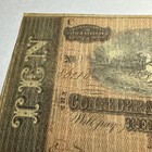 1864  10 Confederate States Of America  10 Ten Dollar Civil War Note