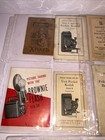 Vintage Kodak Brownie   Agfa Camera Instruction Booklets Manual Lot