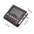 Guitar Tuner For Chromatic Guitar Bass Violin Ukulele Backlight Lcd A5t1