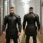 Medieval Leather Full Set Handmade Armor Medieval Renaissance Sca Larp