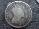 1902 H Canada 25 Cent King Edward Silver Fine In My Opinion