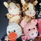 Melissa And Doug Lot 13 Hand Puppets Farm Zoo Jungle Animals Classrom Preschool