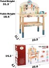 Tool Bench For Kids Toy Play Workbench Wooden Tool Bench Workshop Workbench