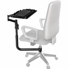 Vivo Premium Office Chair Mounted 26  X 12  Full Motion Keyboard And Mouse Tray
