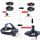 990000lm Led Headlamp Rechargeable Headlight Zoomable Head Torch Lamp Flashlight