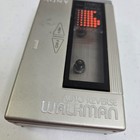 Sony Walkman Wm-7 Auto Reverse Portable Stereo Cassette Player Silver 90s Vtg