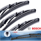 Set Of 3 Bosch Direct Connect Front   Rear 26  20  16  Wiper Blades Oem Quality 