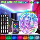 Usa - Led Strip Lights 100ft 50ft 5050 Rgb Room Light With Remote