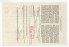 B f goodrich Company Stock Certificate