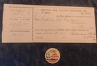 Railroad Vandalism And Property Poster From The Chessie System Hand Stamped   