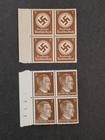 Wwii Nazi German Third Reich Stamp Blocks Adolf Hitler Nsdap Swastika Officials