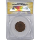 1865 Plain 5 Two Cent Piece Ms 63 Rb Anacs Uncirculated Sku i18417