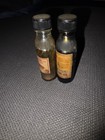 2 Antique Apothecary Glass Medicine Pharmaceutical Bottles W labels 