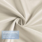 Beige Fabric Shower Curtain Or Liner  72x72 Waterproof Shower Curtain Liner For