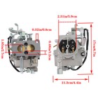 2110013420 For 1983-1989 1990-2021 Toyota Forklift Corolla Liteace 5k Carburetor