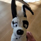 Rare Neopets Spotted Gelert White Black Spots Stuffed Animal Plush Tags 2004 