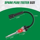 2pcs Inline Spark Plug Tester  Ignition Coil Tester For Engines  Cars