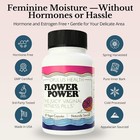 Flower Power Vaginal Moisturizer Capsules   Feminine Care For Women - 60 Ct - En
