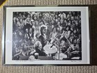  dylan And The Band In Boston   1974 -signed Print By Peter Simon-framed     