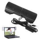 Speakers Usb Power Clip-on Computer Stereo Sound Bar 3 5mm For Desktop Laptop Pc