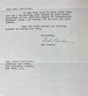 1946 Red Barber Typed Signed Letter Ford Frick Reds Dodgers Yankees Hof