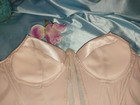 Vtg Satin Shiny Spaceage Corset Bustier Top New Kayley Burlesque Whisigoth M