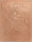 Antique Signed Japanese Woodblock Print Of A Samurai Warrior