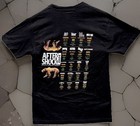 Aftershock Festival 2024 Lineup T-shirt Size M Black Slayer Iron Maiden Concert