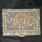 Antique Russian Cloisonn   Enamel And Bronze Decorative Box W plated Interior