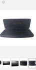New Never Used Ralph Lauren Black Flip Top Hard Leather Sun eyeglass Case