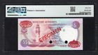 Bermuda 5 Dollars 20-2-1989 P35bs  specimen N 001  Uncirculated Grade 64