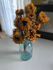 Sunflowers Orange Dried Flower Bunch Bouquet Bundle Usa Grown Sun Flowers Auc 2