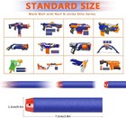 100pcs Nerf Refill Darts Bullets N-strike Elite Blaster Compatible Foam