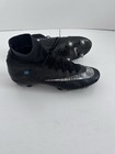 Nike Mercurial Superfly 4 Black Carbon Soccer Football Cleats Elite Id Us9 Uk8