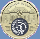 Set Of 2025 Canada Supreme Court Anniv Col   Ncol Loonie Dollar Mint Unc  1 Coin