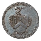 1795 Great Britain Lancashire Manchester Conder Token 1 2p D h-138a Scarce