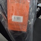 New Harley Davidson Backpack Steel Cable Strap Eagle Black Orange Trim 98454-23v