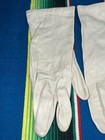 Vintage Miss Aris Beige 100  Nylon Gloves Women Size 7