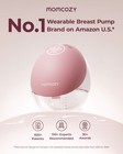  still Sealed  Momcozy Mobile Flow    Hands-free Breast Pump   M9 Single Cozy Red