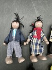 Melissa   Doug Wooden Doll - Lot Of 6 Characters