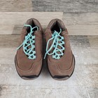 Kuru Chicane Womens Hiking Shoes Sz 8 W Warmstone Jet Black Mint Green Sneakers