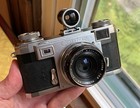 Contax Iia Rangefinder Film Camera With Komura 35mm F2 8 Lens   Matching Finder