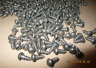 60-n o s  Slotted Round Head Steel Wood Screws  3 8  Long X  7 5 32  Thick Shank