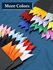 Prefolded Pocket Squares For Men Solid Color Pre-folded Mens Handkerchief Suit P