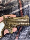 Denix Old West Replica 1866 Brass Finish Double Barrel Derringer Non-firing Prop
