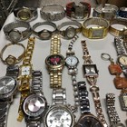 Lot Of 60 Assorted Womens Watches Untested Vintage Gold Silver Mix Tone Metal