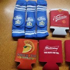 8pc Beer Can Bottle Coozie Koozie Insulator Bud Light Victoria Shock Top Budweis
