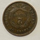 1864 Two Cent Piece 180   Degree Rotation Error