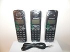 New Motorola Dect 6 0 Cordless Phone Set L603m W  3 Handsets   3 Charging Bases